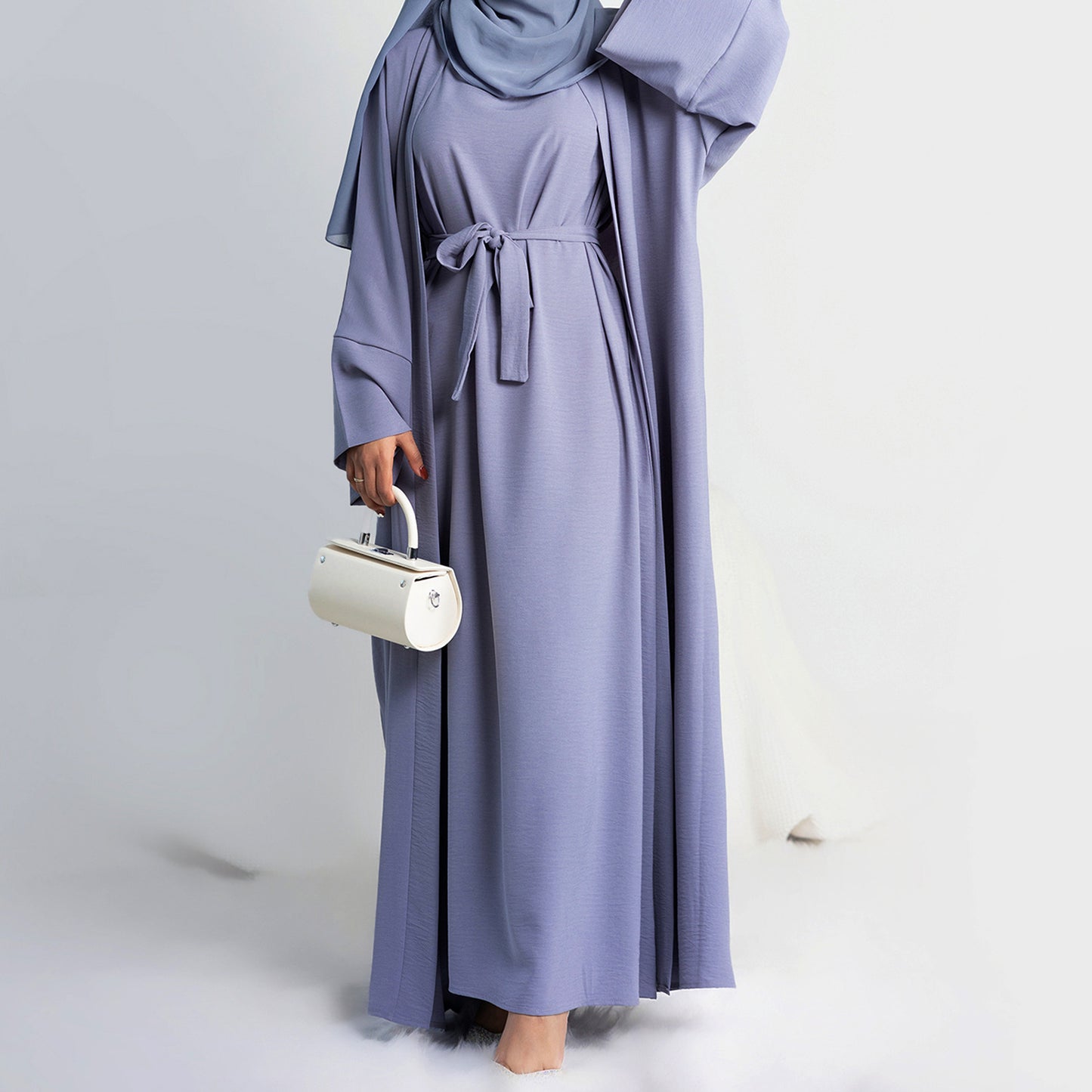 Loriya Solid Color Two-Piece Set