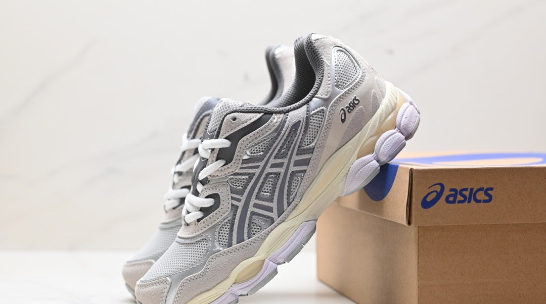 AAAA Pure Original Putian New Gel-NYC Wearable Spliced Mesh Breathable Dad Shoes Anti-slip Cushioning Running Shoes