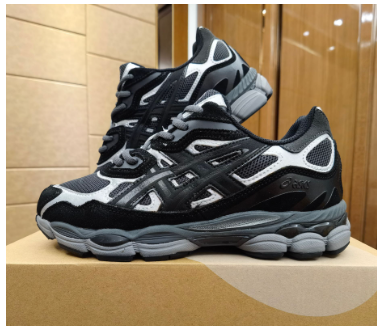 AAAA Pure Original Putian New Gel-NYC Wearable Spliced Mesh Breathable Dad Shoes Anti-slip Cushioning Running Shoes